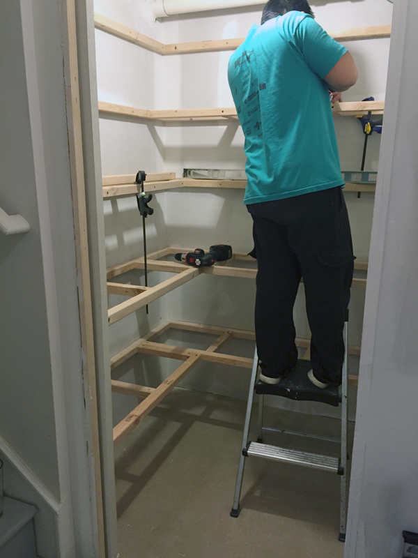 Our Home: An Update on the Walkin Pantry | The Charming Detroiter