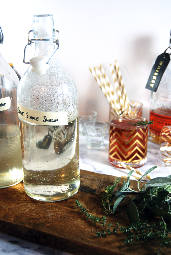 The Charming Detroiter's Ultimate Guide on How to Make Simple Syrup - Impress your friends and family with sophisticated cocktails once you learn how to make simple syrup with this ultimate simple syrup guide!