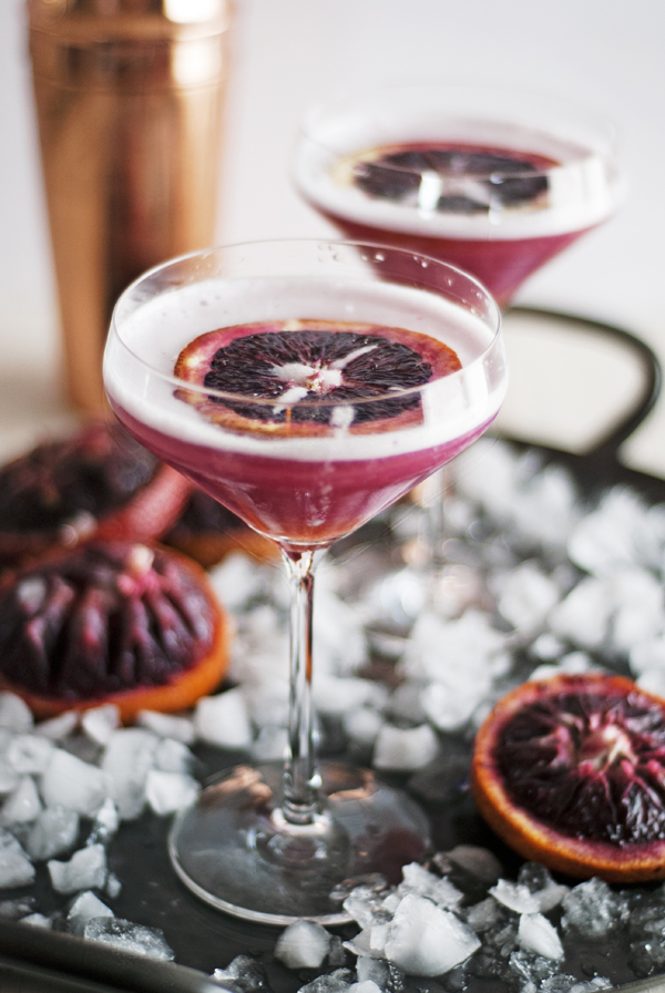 Blood Orange Martini