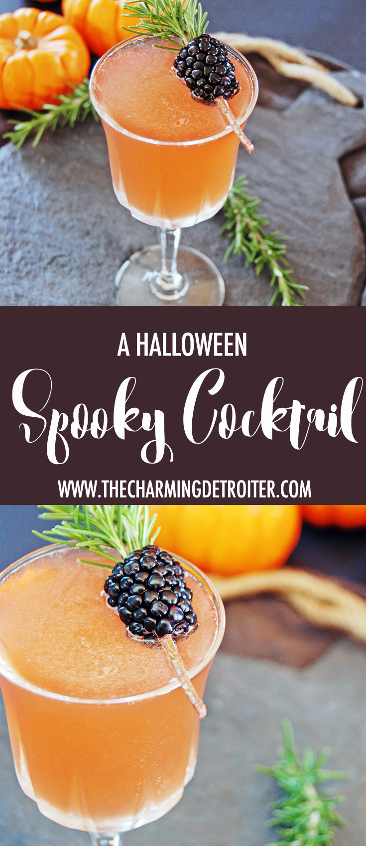 My Halloween "Spooky Cocktail" - The Charming Detroiter