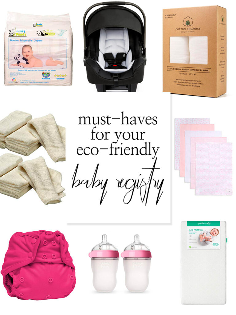 There are endless items you can add to your baby registry, and endless questions about what is the right choice! Today I'm sharing what my eco-friendly favorites are on our registry!