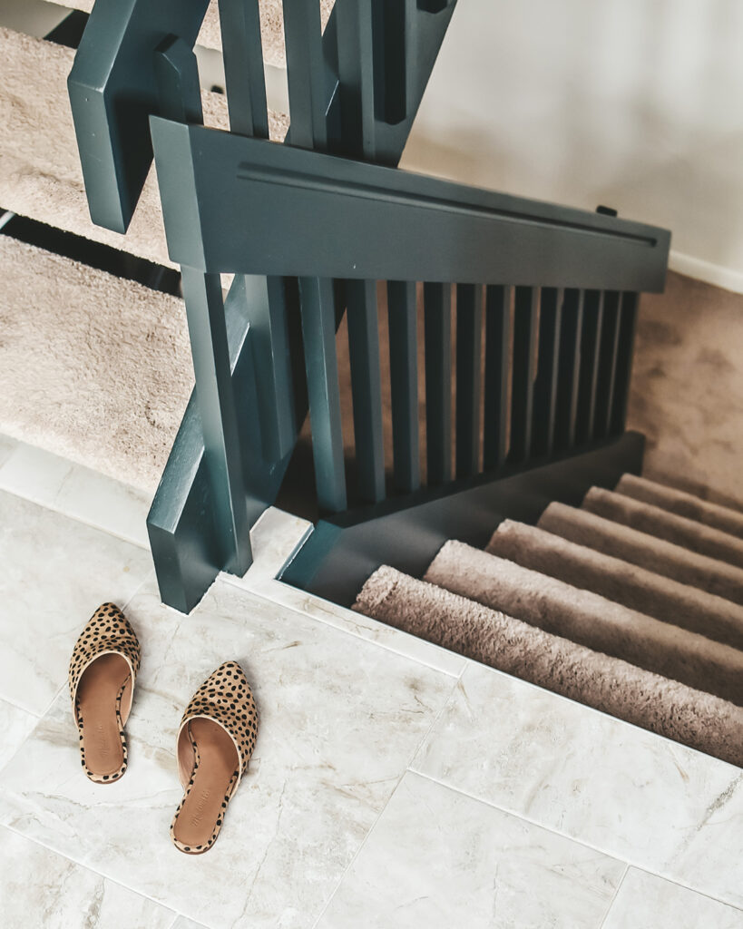 Painting A Black Staircase - The Charming Detroiter