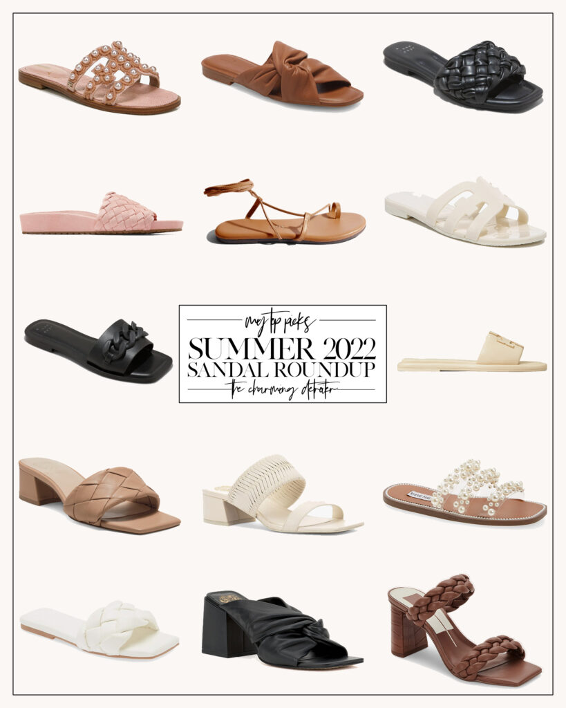 Summer Sandals 2022 Roundup - The Charming Detroiter