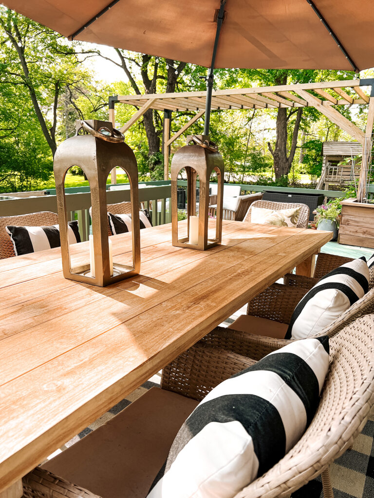 Spring Deck Decor Updates - The Charming Detroiter
